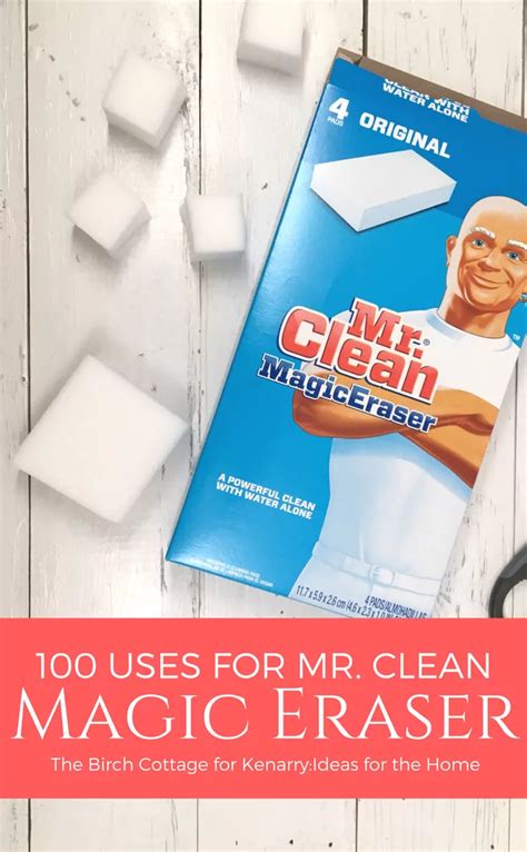 Mr clean magic eraser cleaning sponges